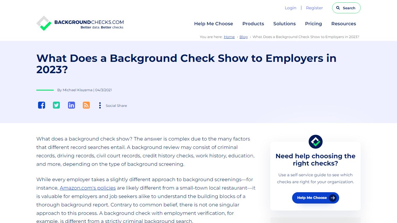 What Does a Background Check Show? (2023 Update)